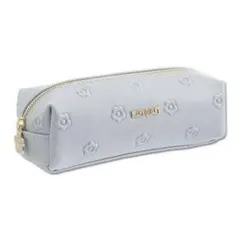 MARY QUANT シンプルエンボスデイジースクエアペンケース