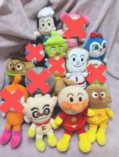 アンパンマン ♡ ぷりちぃビーンズ ♡ ぬいぐるみ