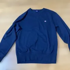 Champion ネイビー クルーネック トレーナー XL