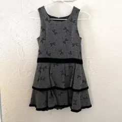 子供用　フォーマル　ワンピース　リボン柄