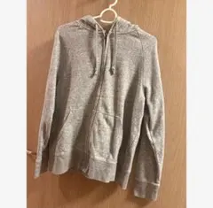 ユニクロ UNIQLO パーカー アウター 上着 グレー レディース XL