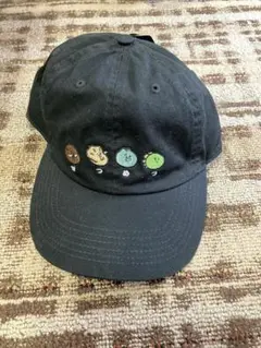 しばたま ぜつめつ キャップ ブラック NEW HATTAN ニューハッタン