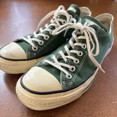 日本製 コンバース オールスター グリーン 28cm