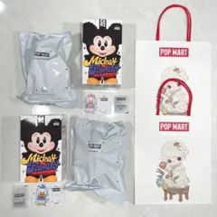 ポップマート　ミッキーファミリー　ドナルド&デイジー