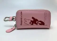 Gaspard et Lisa キーケースピンク