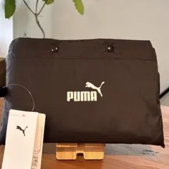 新品タグ付　PUMA プーマ レインポンチョレインウェアレインコート雨合羽梅雨黒のサムネイル