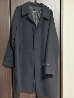 ユニクロ シングルブレストコートネイビー Lサイズ