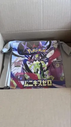 シュリンク付 ポケモンカードゲーム MEGA 拡張パック ムニキスゼロ 1BOX