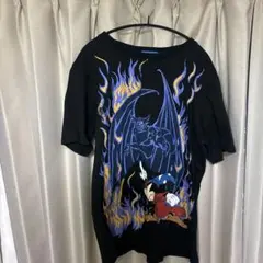 ミッキーマウス Tシャツ Lサイズ ブラック