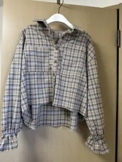 Nice Claup チェック柄 シャツ Fサイズ