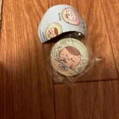 ちいかわ くら寿司 ビッくらポン！ 缶バッジ 栗まんじゅう