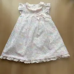 パステルカラー レース ワンピース