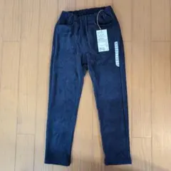 無印良品 新品未使用品 こども コーデュロイ レギンス パンツ 130 ネイビー