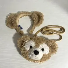 ダッフィー  カチューシャ & ポシェット　2点セット　ディズニーシー