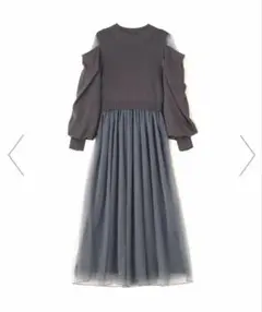 【お値下げしました】NATURAL BEAUTY BASIC ニットワンピース