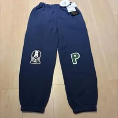 新品タグ付　マーキーズ　スヌーピー　刺繍　ワッペン　スウェットパンツ　130