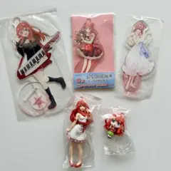 五等分の花嫁 アクリルスタンド フィギュア　5点セット　中野五月