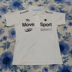 DESCENTE Move Sport ポロシャツ ホワイト