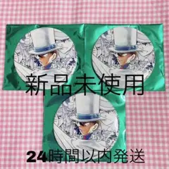 怪盗キッド 復刻 BIG 缶バッジ 公式アプリ 名探偵コナン 怪盗キッド3点 復刻デザインBIG缶バッジ 公式アプリ コナンランド