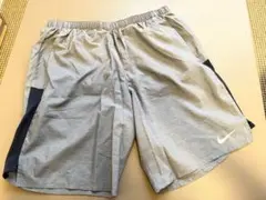 Nike DRI-FIT ランニングショーツ L グレー・ネイビー