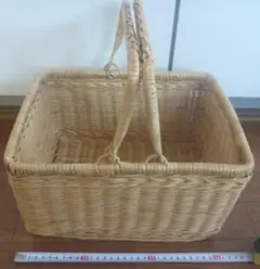 スクエア☆四角いバスケット◎きれいな使用品～☆