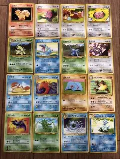 ポケカ　旧裏　アニポケ関連いろいろセット　16枚