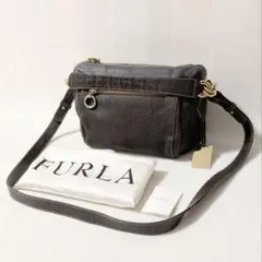 【高級感】FURLA フルラ 本革ショルダーバッグ 2WAY