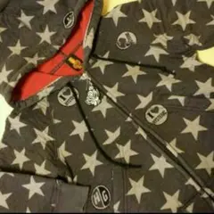 Hystericmini総柄ジップパーカー