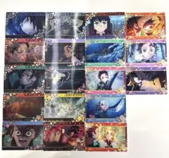 鬼滅の刃 レンチキュラーカード 炭治郎 禰豆子 善逸 伊之助 義勇 煉獄 18枚