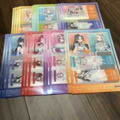 LAWSON 学園アイドルマスター クリアシート 7種 22枚