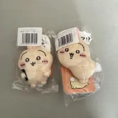うさぎだらけくじE賞　ぬいぐるみバッジ 2点