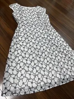 ⭐️美品 ANYSIS オンワード 総柄ワンピース レース 刺繍