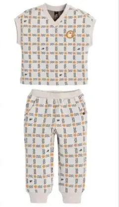モイモルン　スタースタンプベスト＆パンツ 110センチ
