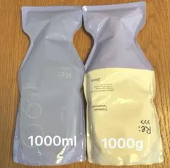 アジュバン リ:プラチナム シャンプー 1000mL ＆トリートメント1000gのサムネイル