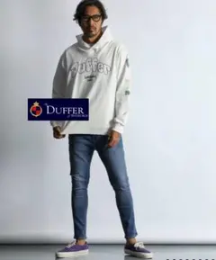 The DUFFER of St.GEORGEユーズドウォッシュ スリムジーンズのサムネイル