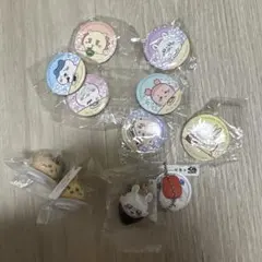 ちいかわ くら寿司 コラボ 缶バッジ フィギュア セット