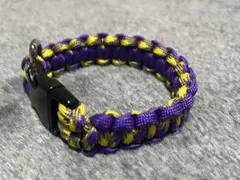 パラコードを使用した首輪 23cm