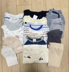 【保育園着】男児向け80〜90 15点 春服　まとめ売り