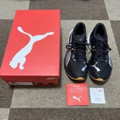 美品プーマ　ディビエイトニトロ3ワイド 26.0cm ランニングシューズ