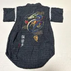 甚平風ロンパース　80