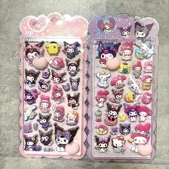 【新作】マイメロディ クロミ おしりシール 2点セット