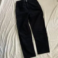 STUSSY ダブルニー ペインターパンツ ブラック 黒 美品のサムネイル