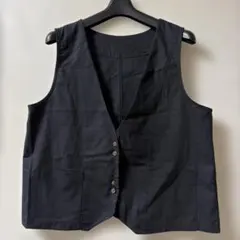 布短款馬甲（全新未使用）