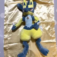 めちゃもふぐっとぬいぐるみ 黄色いルカリオ ポケットモンスター ポケモン