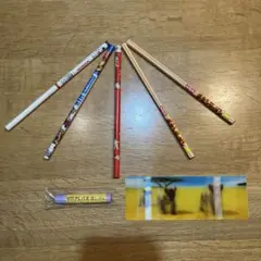 【文房具セット】鉛筆、消しゴム、定規