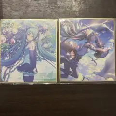 プロセカ】 はぴこれ バースデー アクリル色紙 A B 初音ミク - メルカリ
