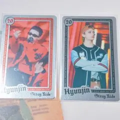 ヒョンジン StrayKids スキズ ライブフォトカード セット