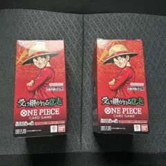 ONE PIECEカード 受け継がれる意志 OP-13 2BOX テープカット品 - メルカリ