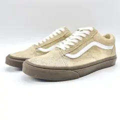 【極美品】VANS オールドスクール ヘアリースエード ベージュ カーキ