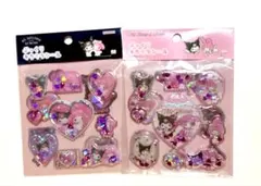 【正規品】ぷっくりキラキラシール マイメロ クロミ サンリオ シール まとめ売り